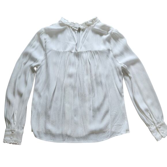 Böhme elegant white women's blouse size S - Picture 3 of 8